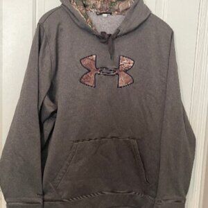 Under Armour Storm Realtree Xtra Camo Stitch Logo Hoodie Mens 3XL Sweatshirt